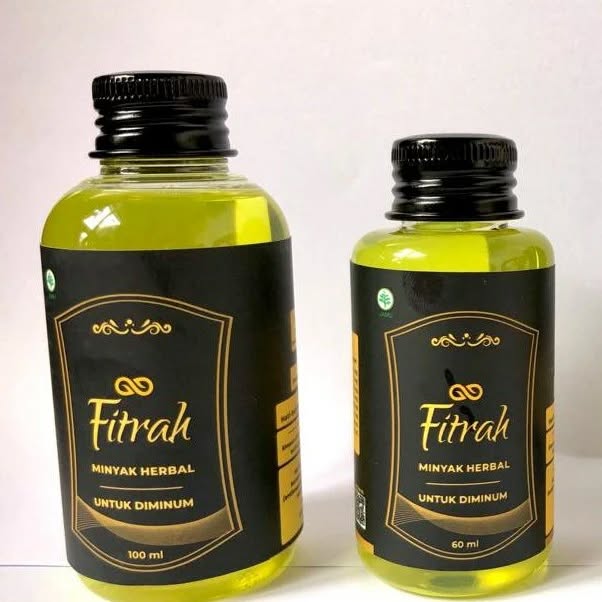Fitrah Herbal Oil - Botol Utama